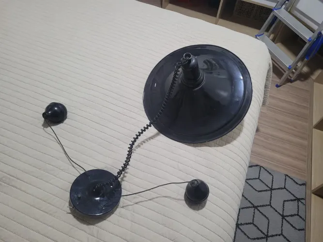 Pendente retro com regulagem para mesa de bilhar