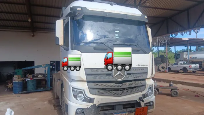 Cabine completa mercedes new actros 2024