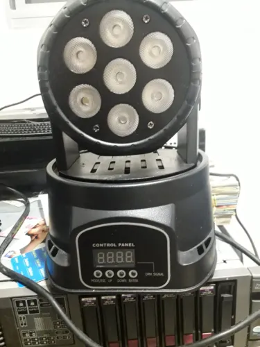 Moving Head Wash 7 Leds  o Par