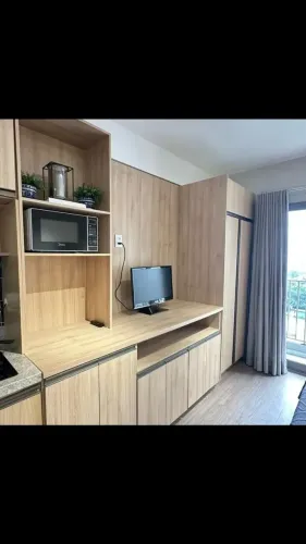 Apartamento para aluguel com 24 metros quadrados com 1 quarto