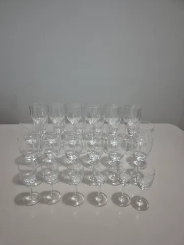 taças de cristal