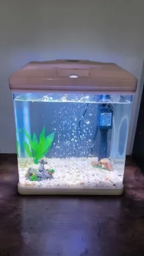 VENDO AQUÁRIO SOBO 7 LITROS AA-240F