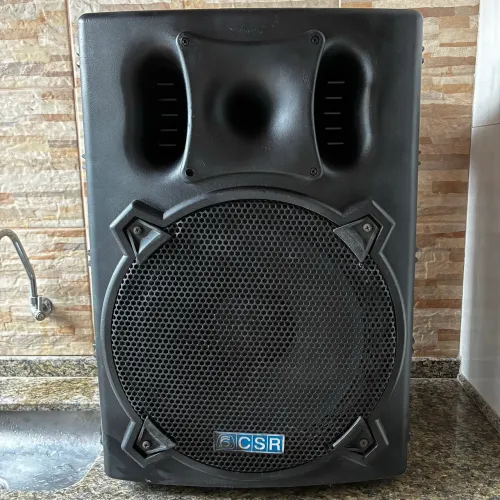 Par de caixas ativas Csr4000 300 Watts rms fal 15