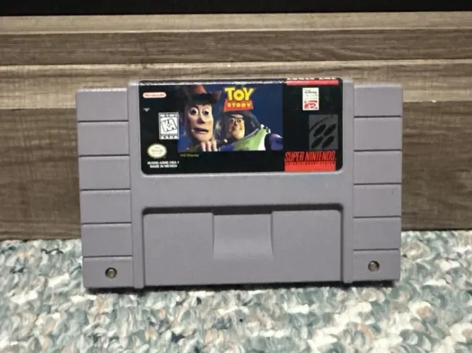 Jogo fita toy story super Nintendo snes repro.