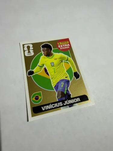 Figurinha Vini JR Ouro Copa 2026