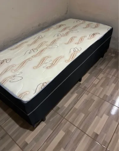 Cama box solteiro completa pronto entrega