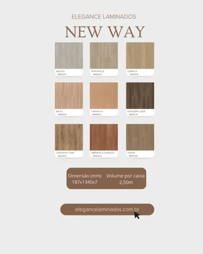 Piso laminado New Way Durafloor