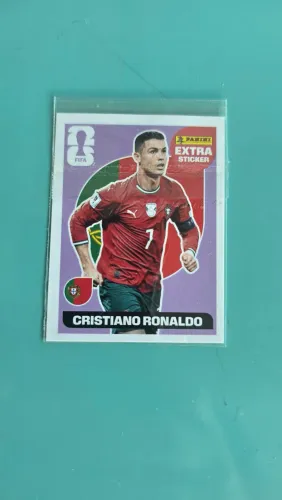 Figurinha Legend Cristiano Ronaldo roxa
