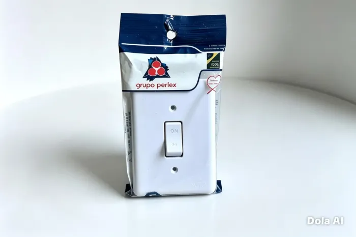 Interruptor simples kit c/ 06 unidades perlex