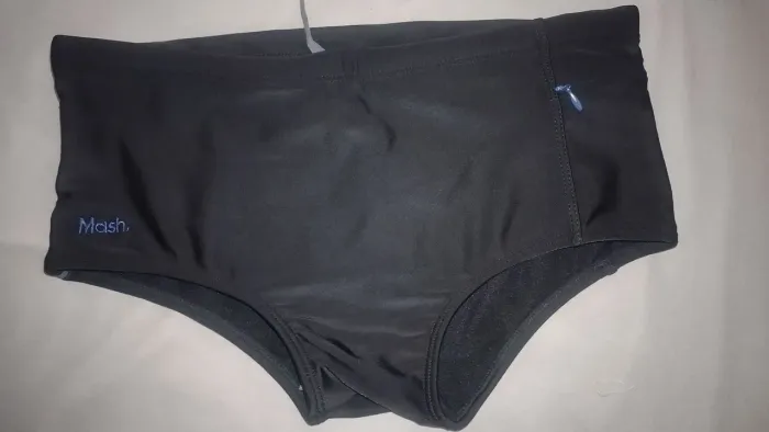 SUNGA ADULTO MASH C/ BOLSO - TAMANHO P - COR: PRETA