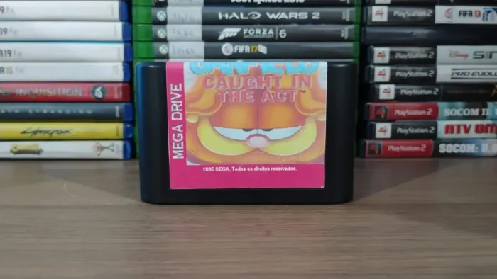 Garfield caught in the act mega driver 3 - original e envio imediato