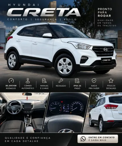 Hyundai Creta Attitude 1.6 16V Flex Aut. 2021