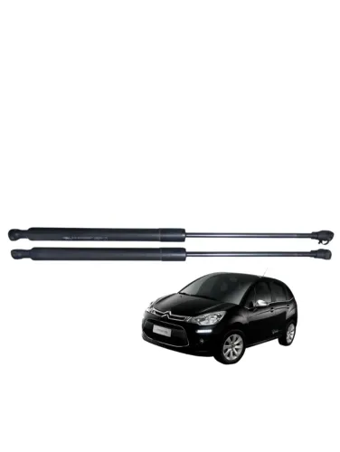 Par Amortecedor Traseira Citroen C3 1.5 Tendance 2013