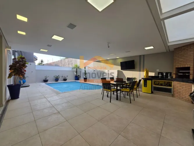 Venda de Casa no Condomínio Residencial Villa San Pietro em Americana-SP: 3 quartos, 3 suí