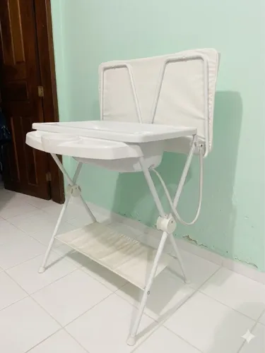 Banheira com trocador