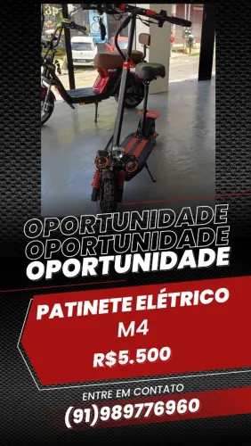 Patinete elétrico bolin M4