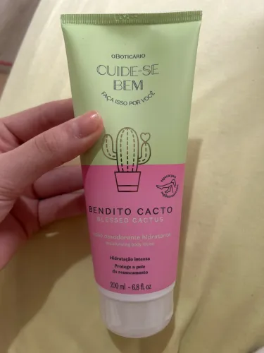 creme benzido cacto cuide se bem oboticario 200ml