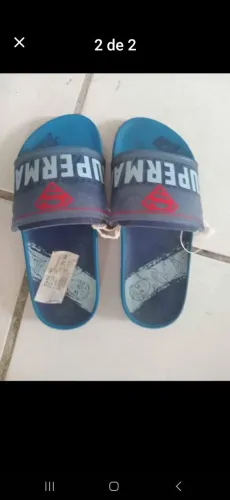 Sandália infantil heróis 