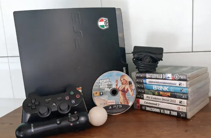 Ps3 completo, LEIA A DESCRIÇÃO.