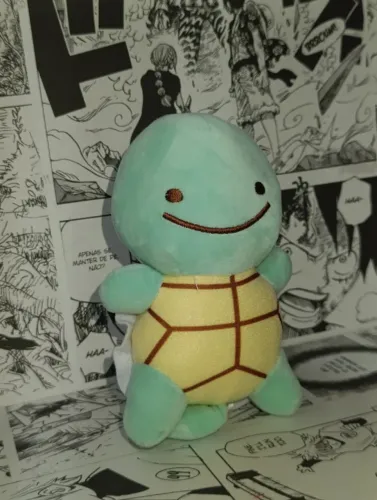 RARIDADE | Pelúcia Ditto as Squirtle Pokémon Center