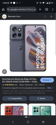 Motorola moto Edge 60 neo 
