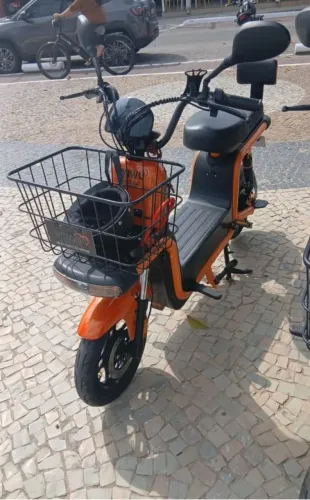 Bike Elétrica Honey Laranja - LJ