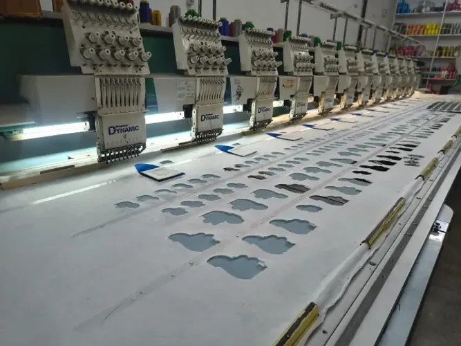 2 Máquinas de Bordar Industrial Richpeace 12 Cabeças - Funcionando