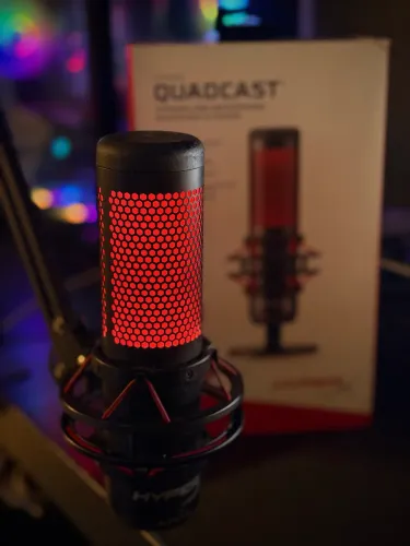 HyperX Microfone Gamer QuadCast