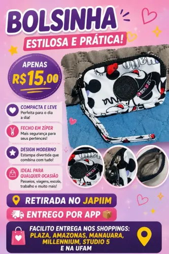 Bolsinha Minnie