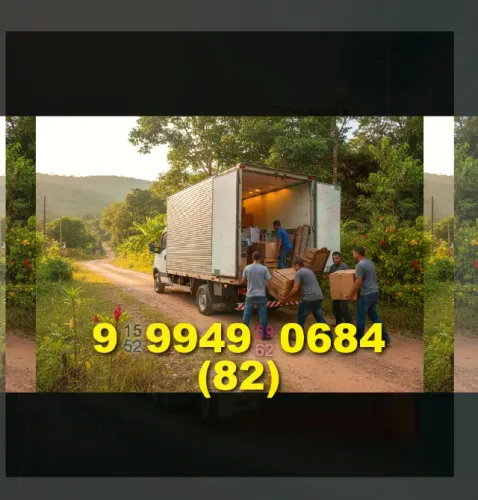 Frete em caminhão bau para mudanças em Jaraguá, Pitanguinha e Ponta Verde.