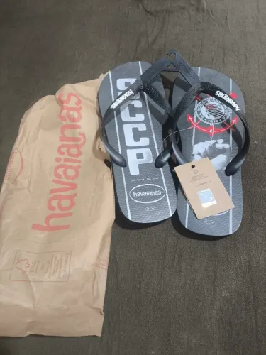 Chinelo havaianas Corinthians