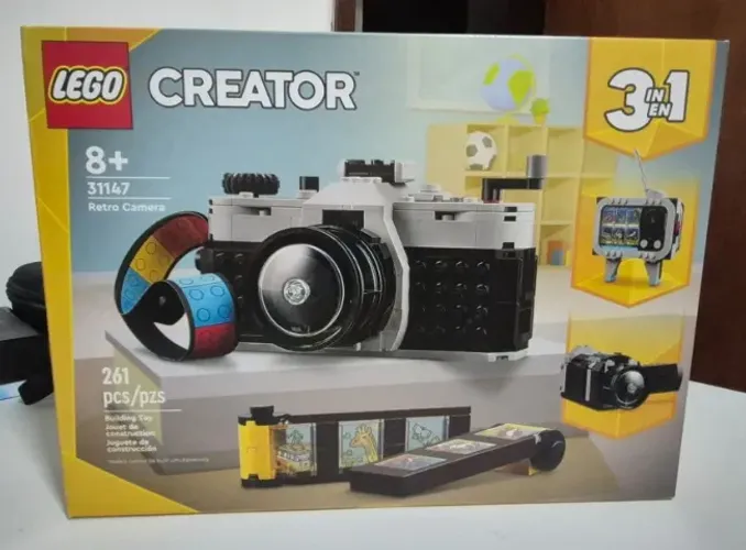 Lego 31147 Creator 3 Em 1 - Câmera Retrô Fotografia