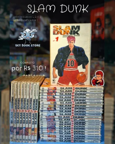 Slam dunk conrad completo! (LER A DESCRIÇÃO!)