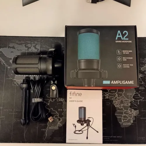 (novo) Microfone Fifine A2 condensador