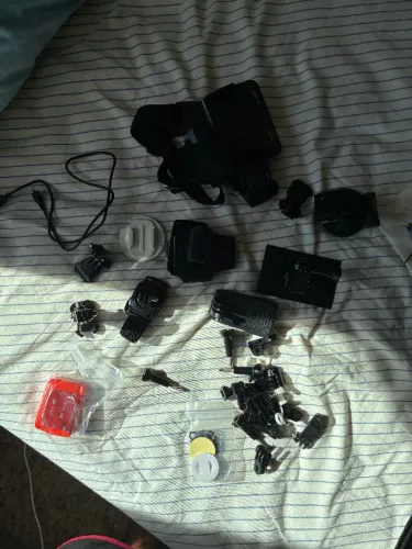 Gopro 7 Black com acessórios 
