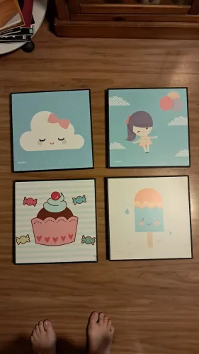 Quadros para quarto infantil