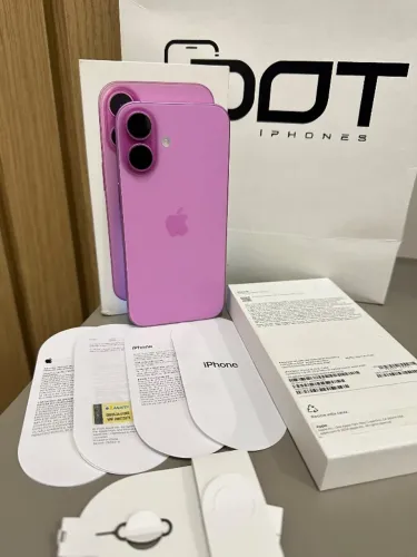 Iphone 16 Garantia Apple 1 mês de uso