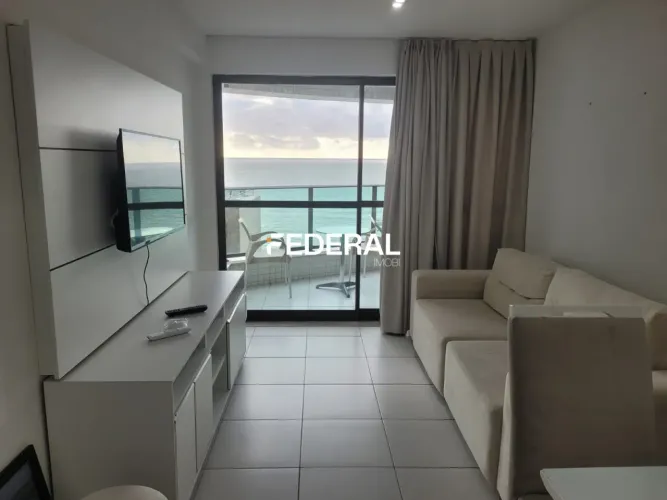 Apartamento para alugar na Av. Boa Viagem com 43m², 1 quarto e 1 garagem em Boa