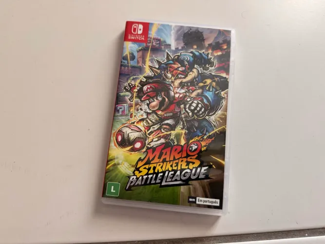 Mario Strikers Battle League Nintendo Switch mídia física