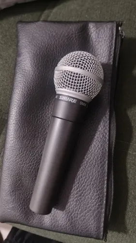 Microfone Shure Sm58 Original (comprado em loja física) Leia a descrição.