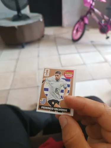 Figurinha lendária da copa Federico valverde