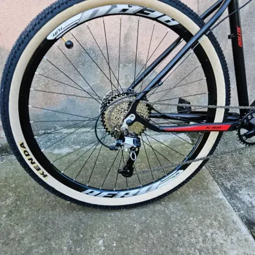 Bicicleta Aro 29 Ksw 9v Freio Hidráulico Trava E K7 11/40