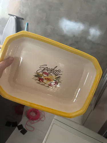 Travessa de Porcelana Macarrão