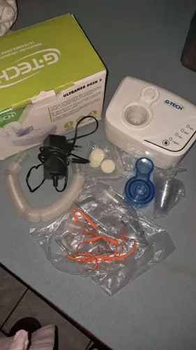 Inalador G.tech seminovo 