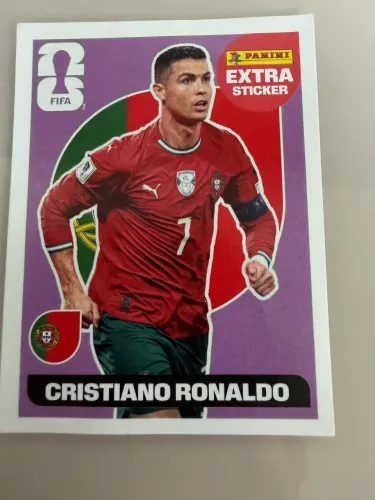 Figurinha legend Cristiano Ronaldo