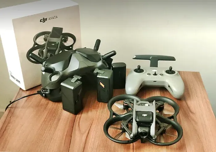 Drone AVATA SEMINOVO. Pouso Uso. COMPLETO!