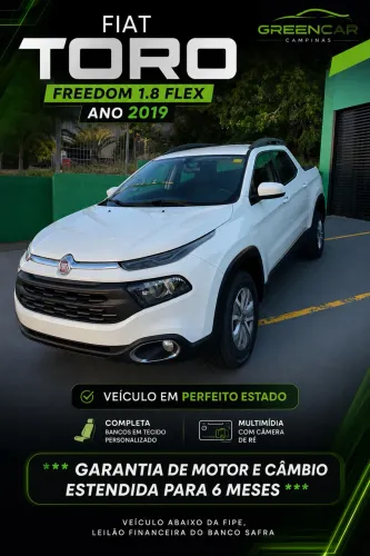 Fiat Toro Freedom 1.8 16V Flex Aut. 2019