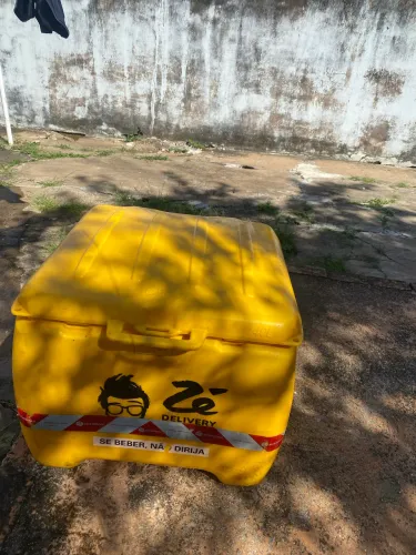Baú térmico do Zé delivery 