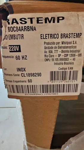 Forno de embutir brastempe