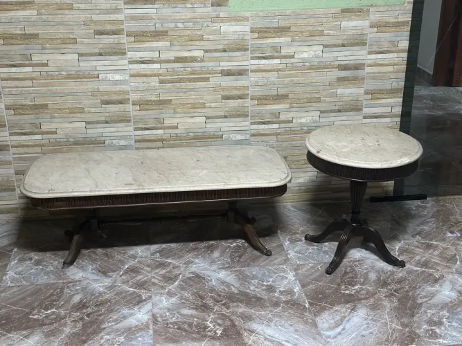 Mesa de centro + mesa auxiliar